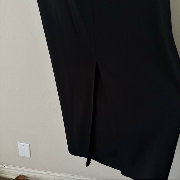Gap Y2K Maxi Back Slit Pencil Skirt in Black Size M - Picture 6 of 6